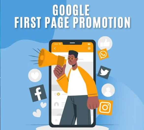 Google First Page Promotion