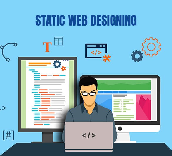 Static Web Designing Services in Delhi