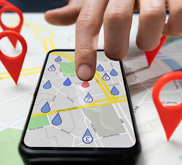 Google Map Listing